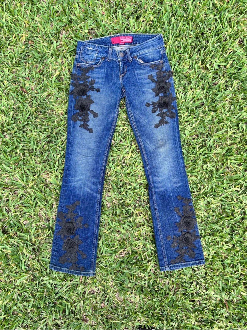 Vintage Embellished Guess Jeans